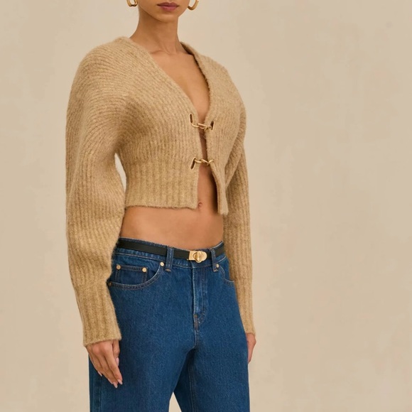 Cult Gaia CASELLA KNIT CARDIGAN - Picture 5 of 9